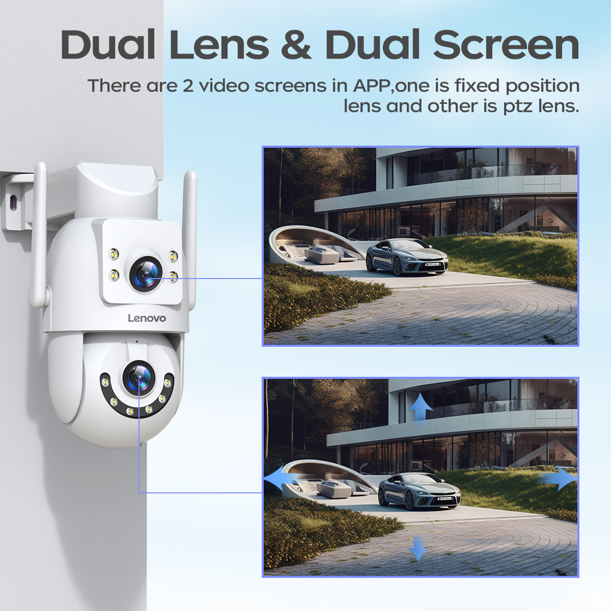 Lenovo 8MP Outdoor Surveillanc - đánh giá và giá Home Cinema Sony