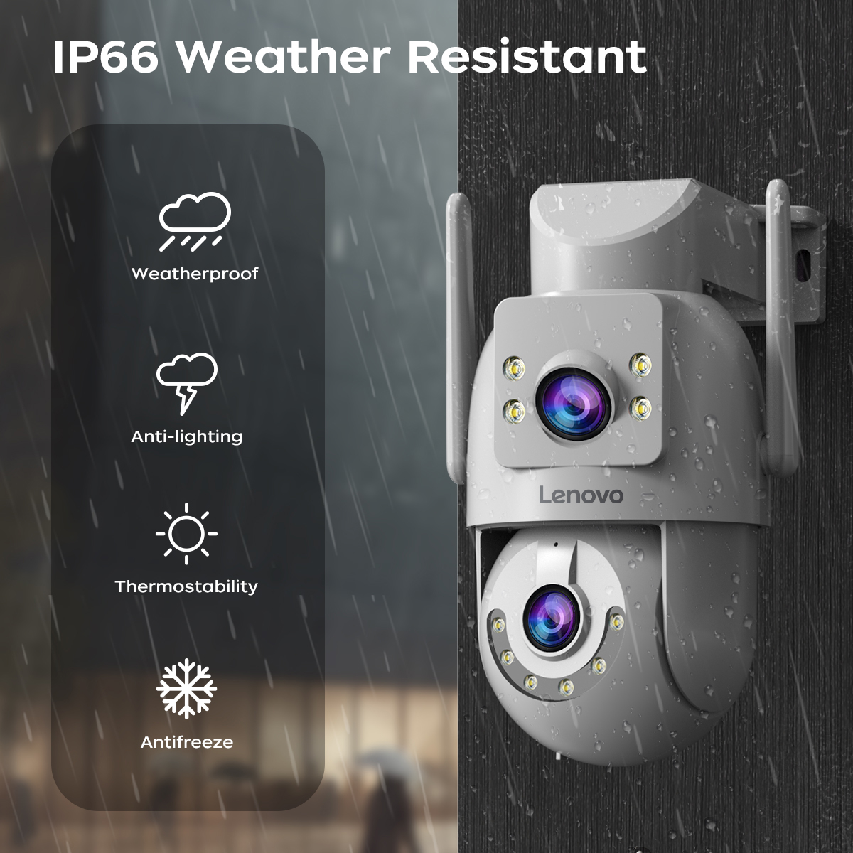 Lenovo 8MP Outdoor Surveillanc - đánh giá và giá Home Cinema Sony