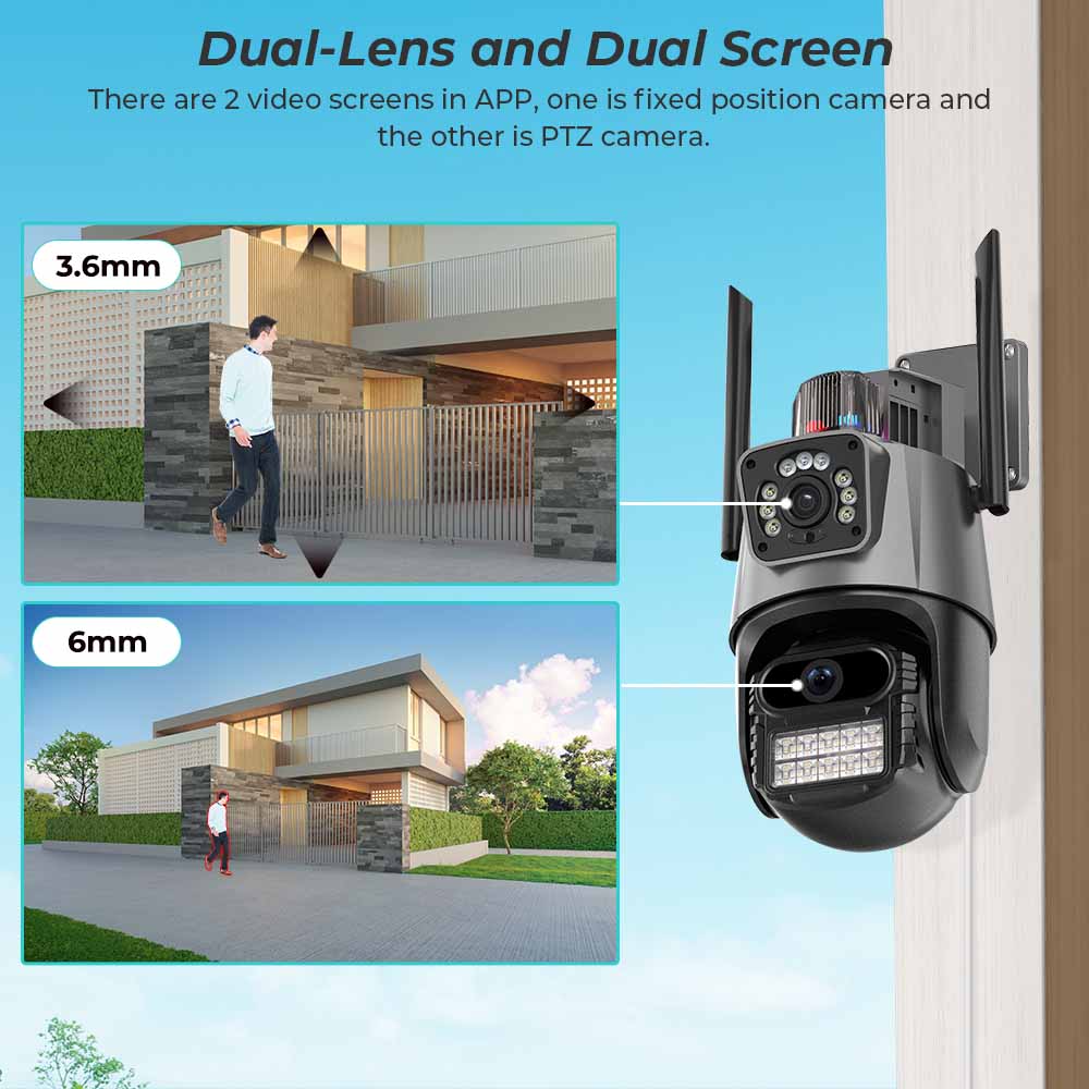 BESDER Wifi PTZ Camera 8MP Dua - đánh giá và giá Home Cinema Sony