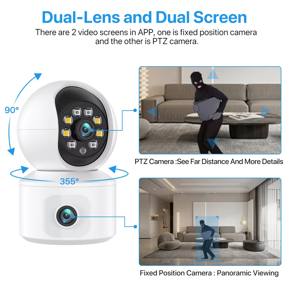 6MP iCsee WiFi IP Camera Dual  - đánh giá và giá Home Cinema Sony
