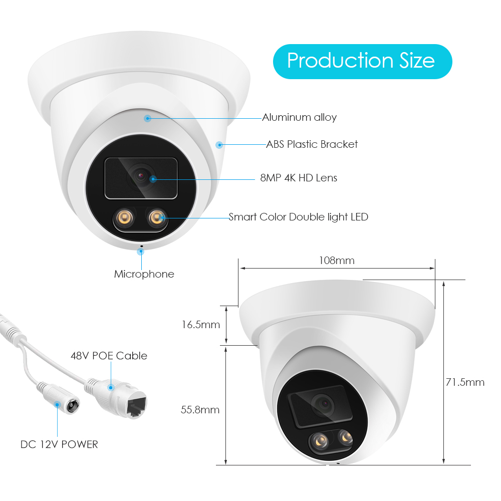 New 4K 8MP IP Camera Audio Out - đánh giá và giá Home Cinema Sony
