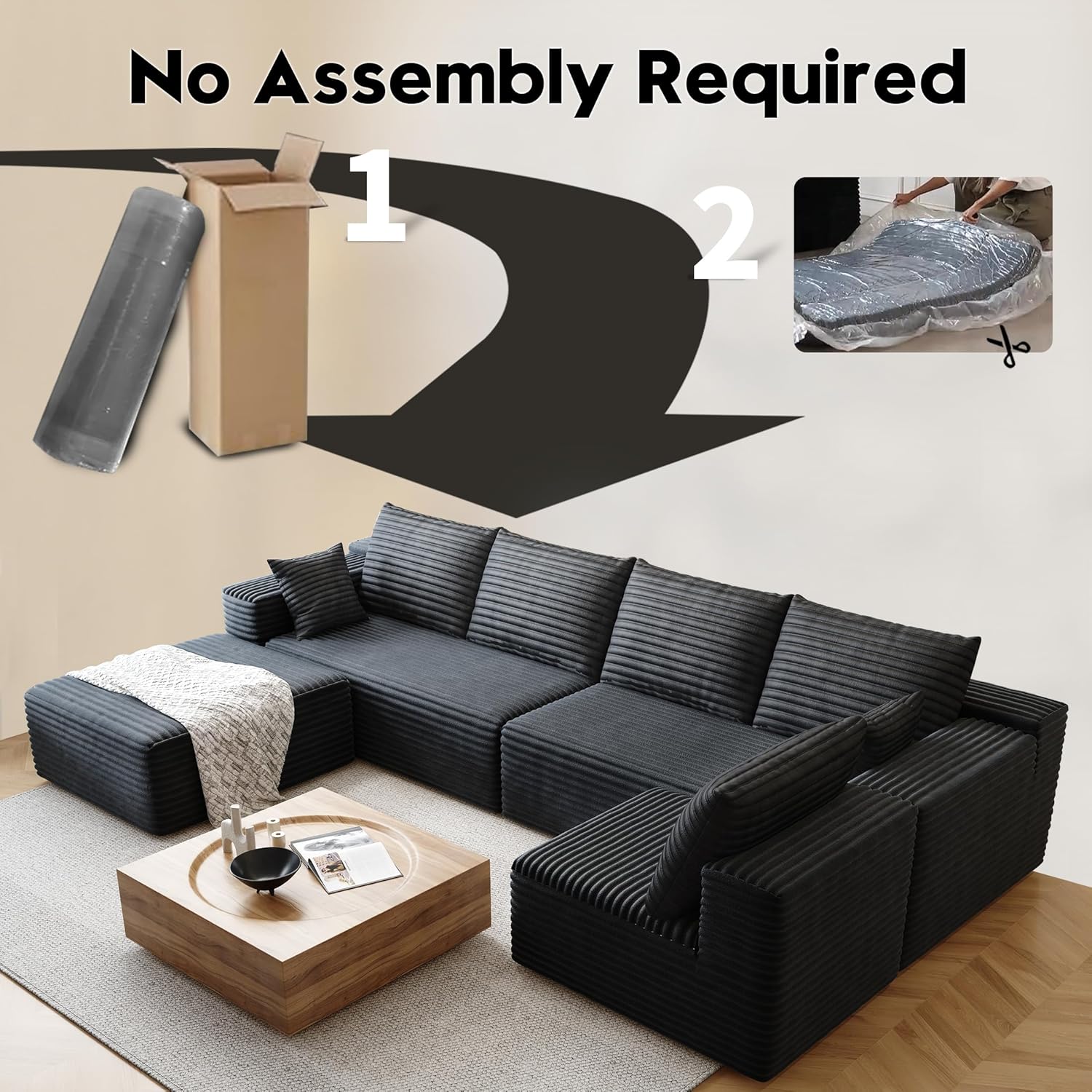 Cloud-style sectional sofa, wi - đánh giá và giá Recliner Sofa Cover