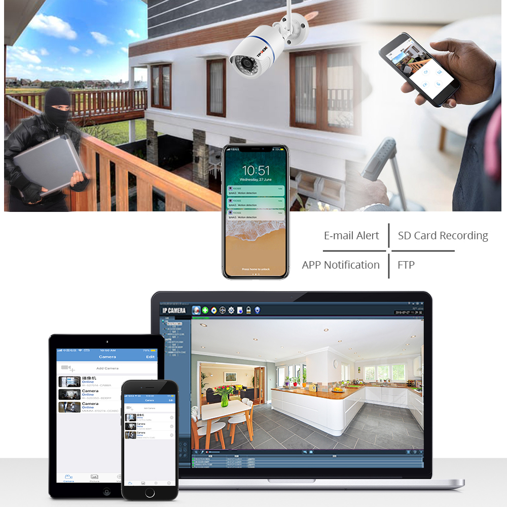 IP Camera WiFi 4MP Outdoor Hom - đánh giá và giá Home Cinema Sony