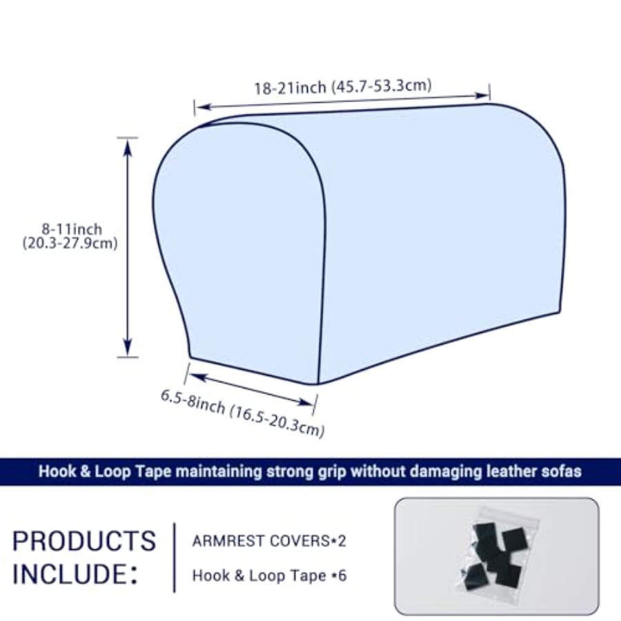Stretch Couch Arm Covers Set o - đánh giá và giá Recliner Sofa Cover