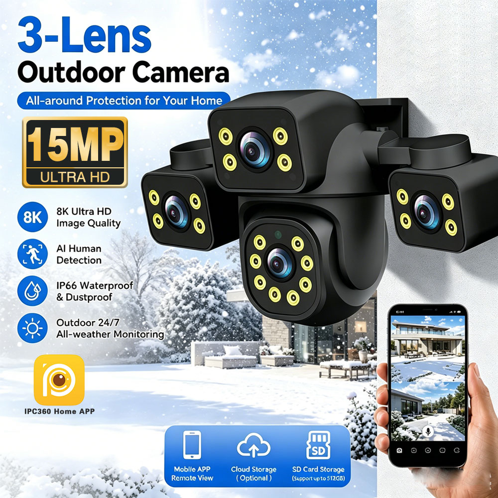 8K 15MP Security WIFI Camera T - đánh giá và giá Home Cinema Sony