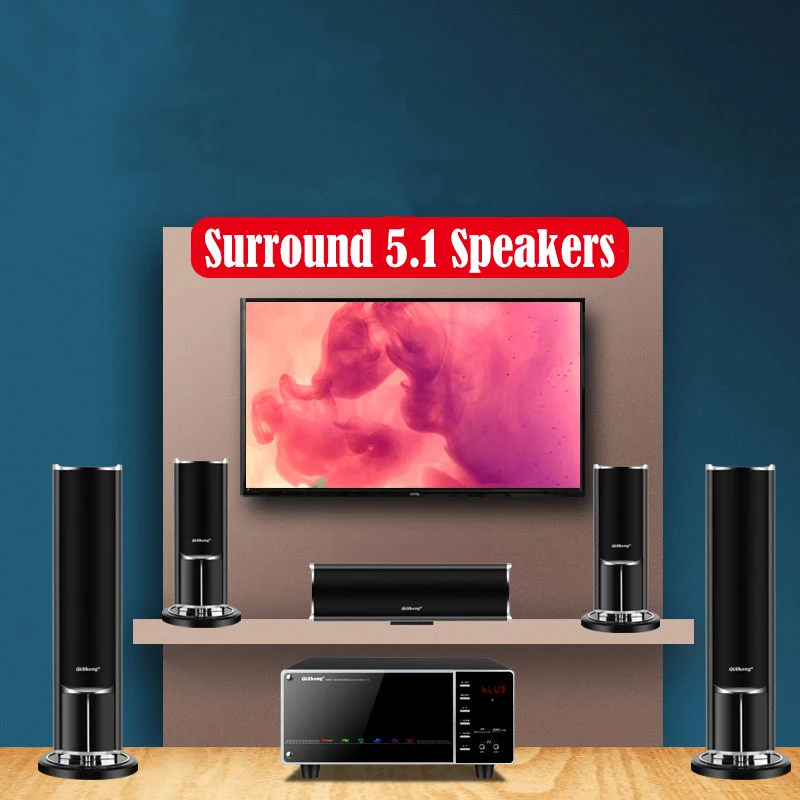 1000W high-power  caixa de som - đánh giá và giá Home Cinema Onkyo 5.1