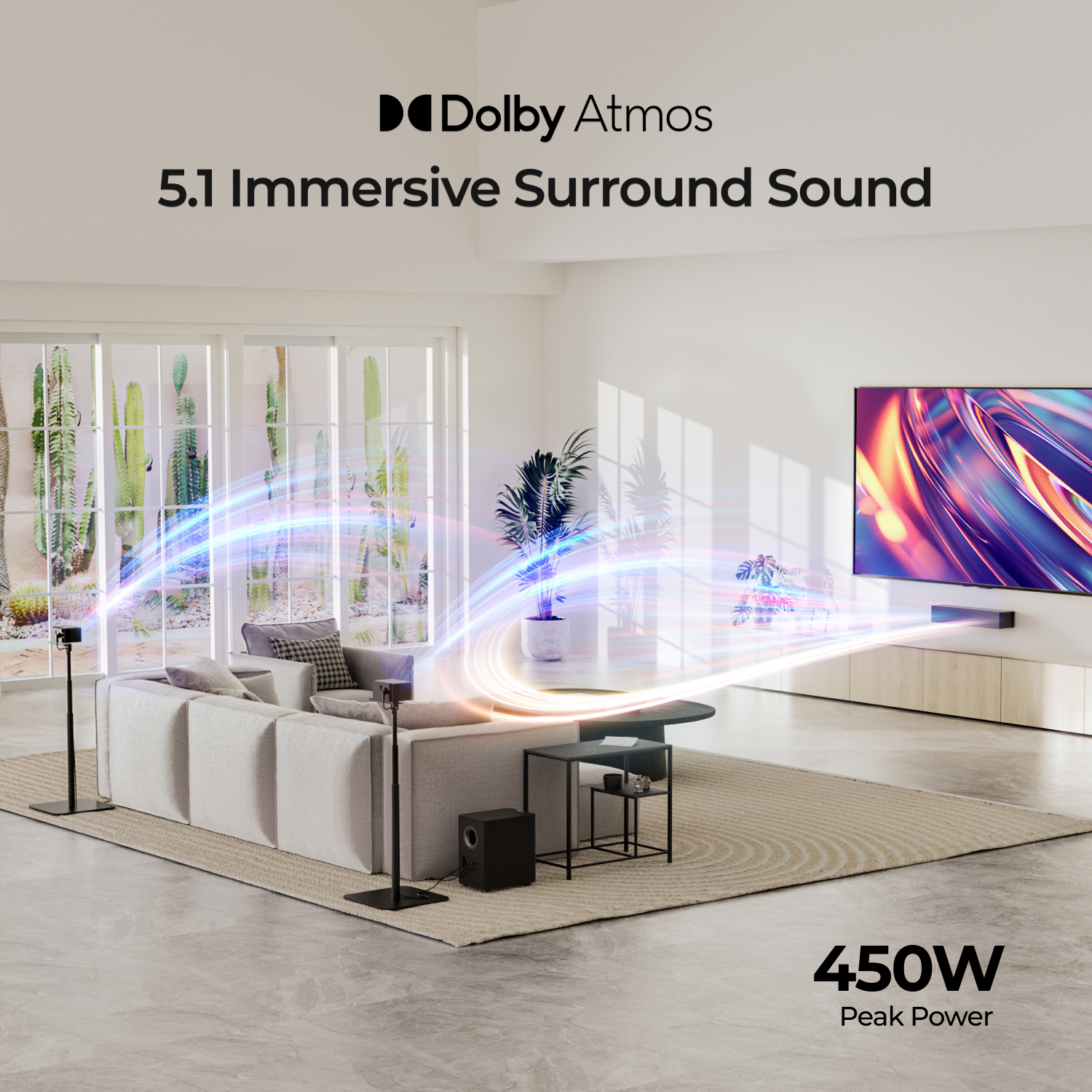 ULTIMEA Poseidon M4T Soundbar  - đánh giá và giá Home Cinema Onkyo 5.1