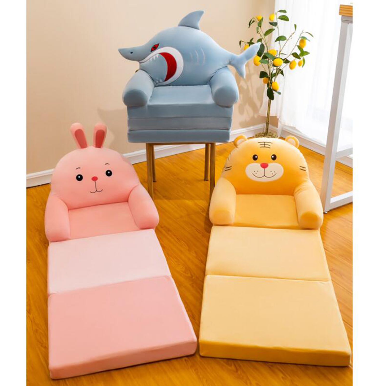 Cartoon Cute Kids Sofa Cover F - đánh giá và giá Recliner Sofa Cover